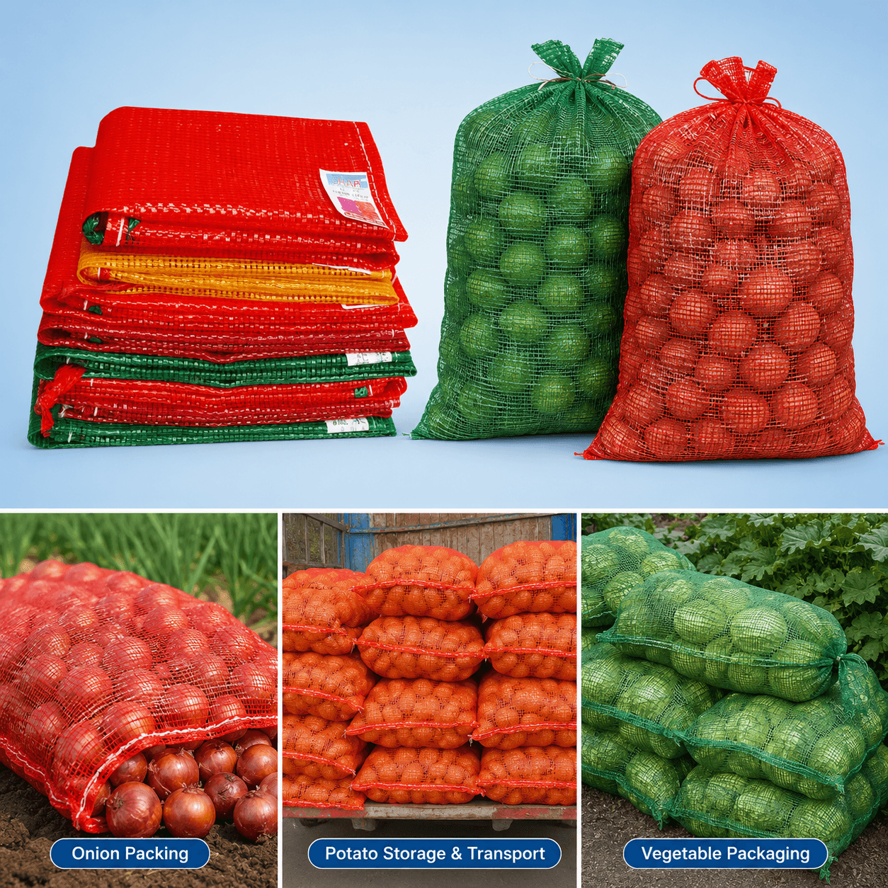 Leno Mesh Bags 3 MPL